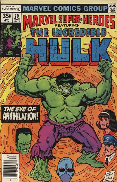 Marvel Super-Heroes (1967)   n° 70 - Marvel Comics
