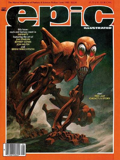 Epic Illustrated (1980)   n° 30 - Marvel Comics