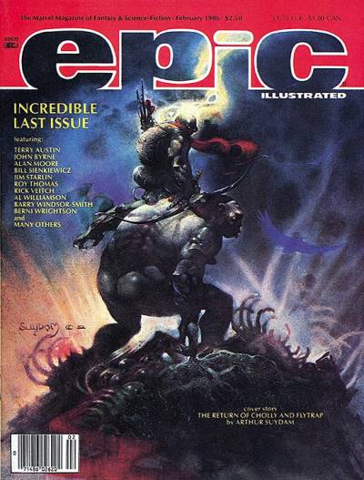 Epic Illustrated (1980)   n° 34 - Marvel Comics