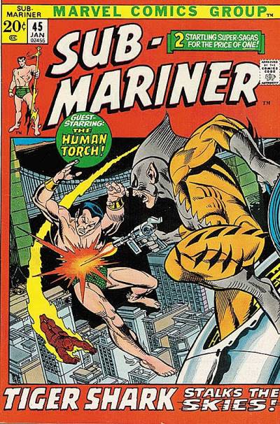 Sub-Mariner (1968)   n° 45 - Marvel Comics