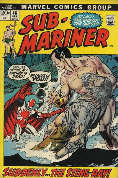 Sub-Mariner (1968)   n° 46 - Marvel Comics