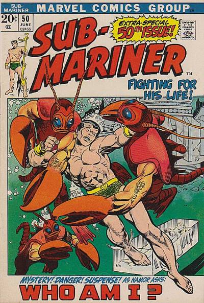Sub-Mariner (1968)   n° 50 - Marvel Comics