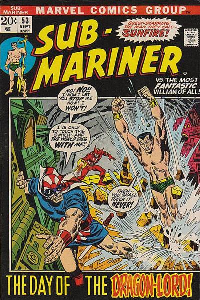 Sub-Mariner (1968)   n° 53 - Marvel Comics