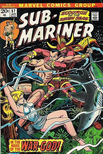 Sub-Mariner (1968)   n° 57 - Marvel Comics