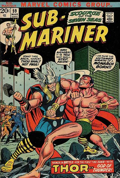 Sub-Mariner (1968)   n° 59 - Marvel Comics