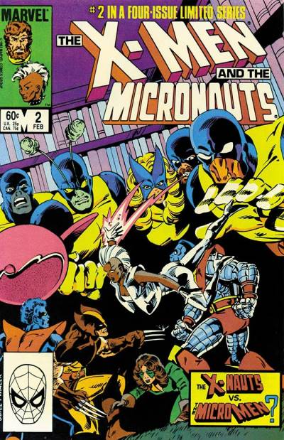 X-Men And The Micronauts (1984)   n° 2 - Marvel Comics
