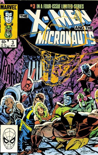 X-Men And The Micronauts (1984)   n° 3 - Marvel Comics