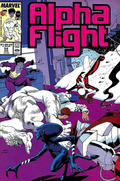 Alpha Flight (1983)   n° 54 - Marvel Comics