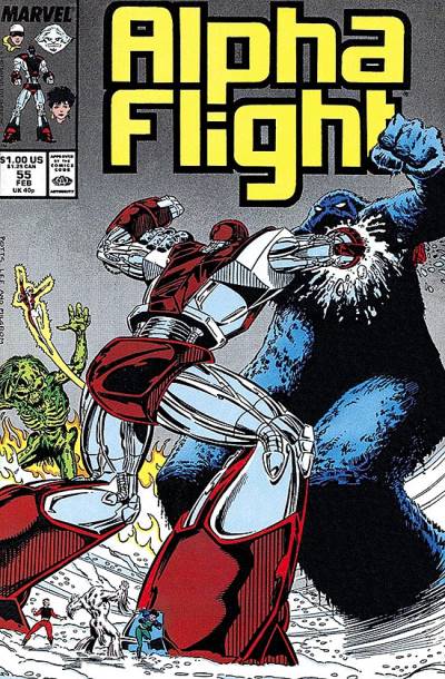 Alpha Flight (1983)   n° 55 - Marvel Comics