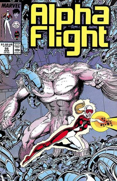 Alpha Flight (1983)   n° 56 - Marvel Comics