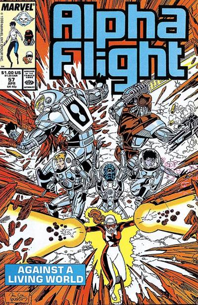 Alpha Flight (1983)   n° 57 - Marvel Comics
