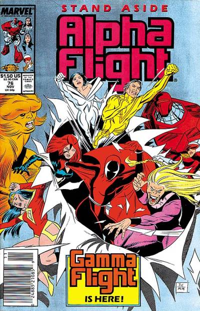 Alpha Flight (1983)   n° 76 - Marvel Comics