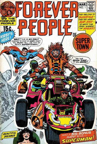 Forever People, The (1971)   n° 1 - DC Comics