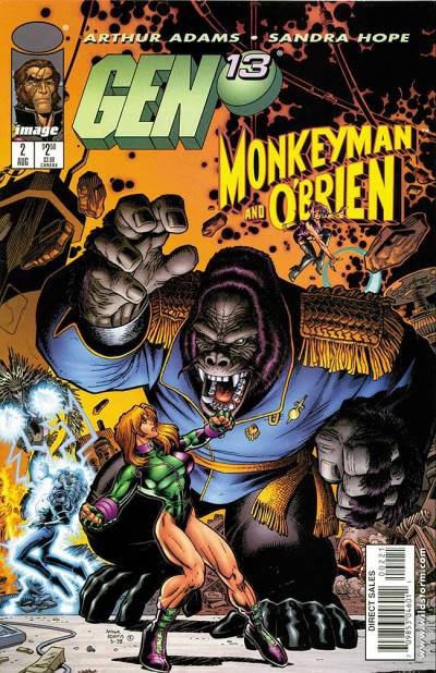 Gen 13/Monkeyman And O'brien (1998)   n° 2 - Image Comics