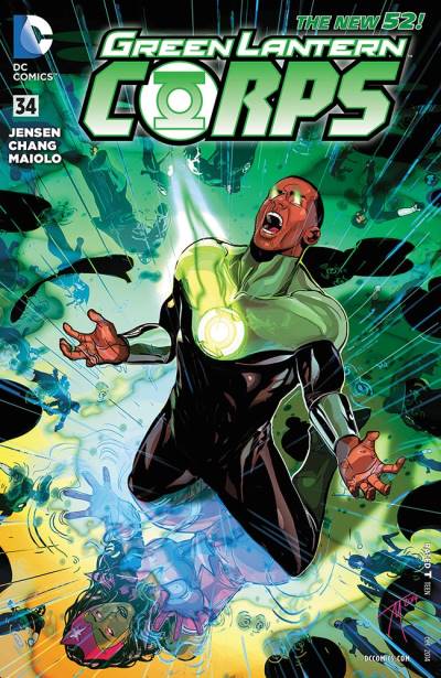 Green Lantern Corps (2011)   n° 34 - DC Comics