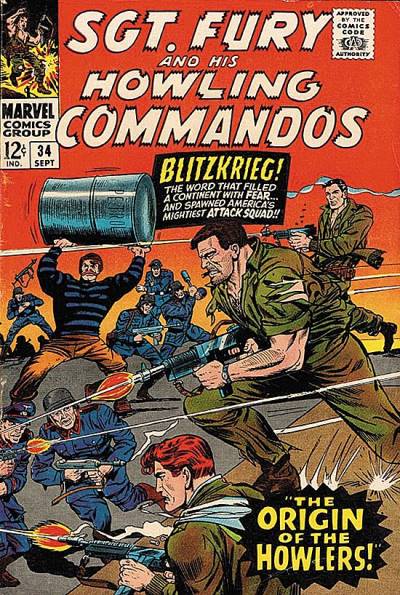 Sgt. Fury And His Howling Commandos (1963)   n° 34 - Marvel Comics
