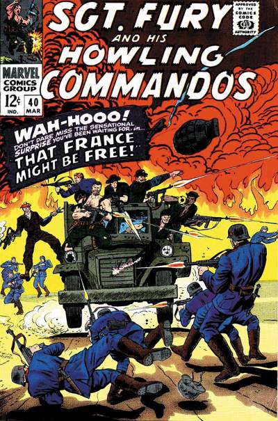Sgt. Fury And His Howling Commandos (1963)   n° 40 - Marvel Comics
