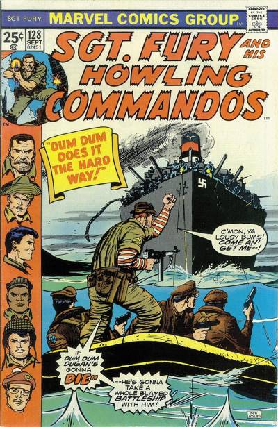 Sgt. Fury And His Howling Commandos (1963)   n° 128 - Marvel Comics
