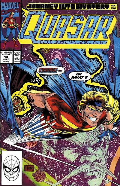Quasar (1989)   n° 14 - Marvel Comics
