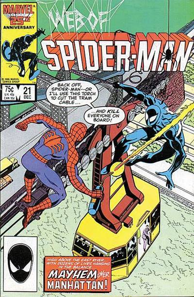 Web of Spider-Man (1985)   n° 21 - Marvel Comics