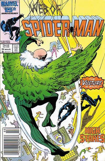 Web of Spider-Man (1985)   n° 24 - Marvel Comics