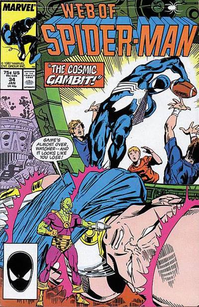 Web of Spider-Man (1985)   n° 34 - Marvel Comics