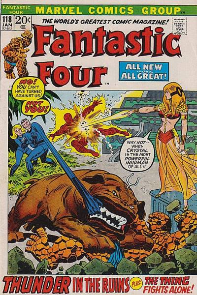 Fantastic Four (1961)   n° 118 - Marvel Comics