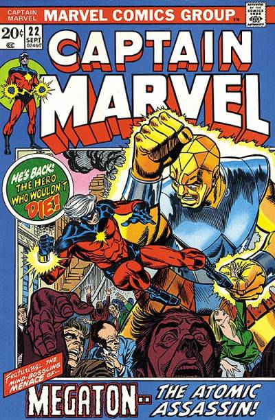 Captain Marvel (1968)   n° 22 - Marvel Comics