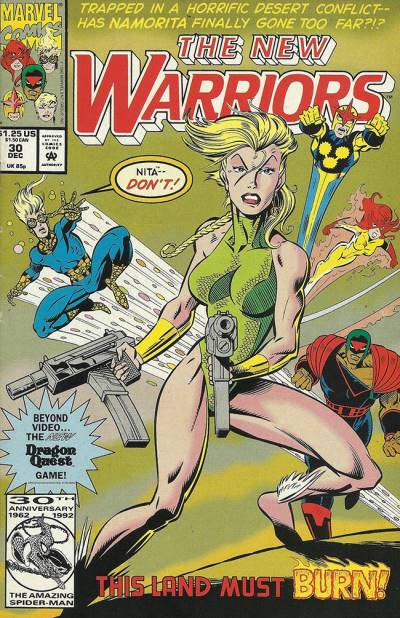 New Warriors (1990)   n° 30 - Marvel Comics
