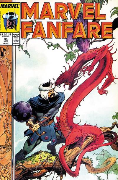 Marvel Fanfare (1982)   n° 35 - Marvel Comics