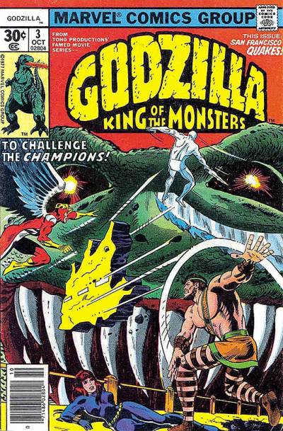 Godzilla (1977)   n° 3 - Marvel Comics