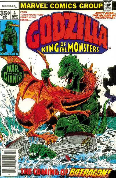 Godzilla (1977)   n° 4 - Marvel Comics