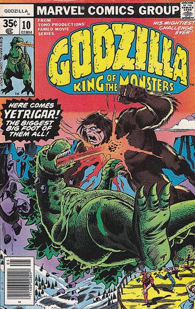 Godzilla (1977)   n° 10 - Marvel Comics