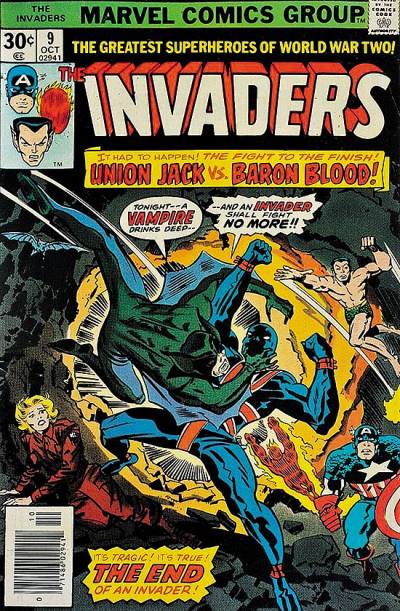 Invaders, The (1975)   n° 9 - Marvel Comics