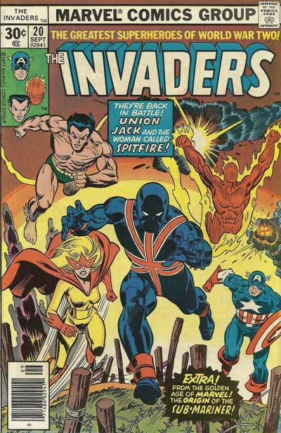 Invaders, The (1975)   n° 20 - Marvel Comics