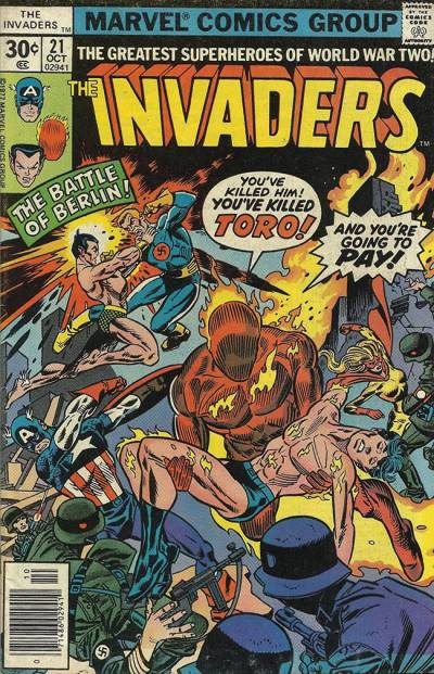 Invaders, The (1975)   n° 21 - Marvel Comics