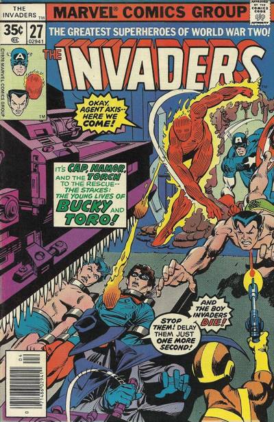 Invaders, The (1975)   n° 27 - Marvel Comics