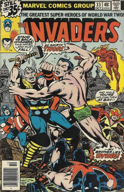 Invaders, The (1975)   n° 33 - Marvel Comics