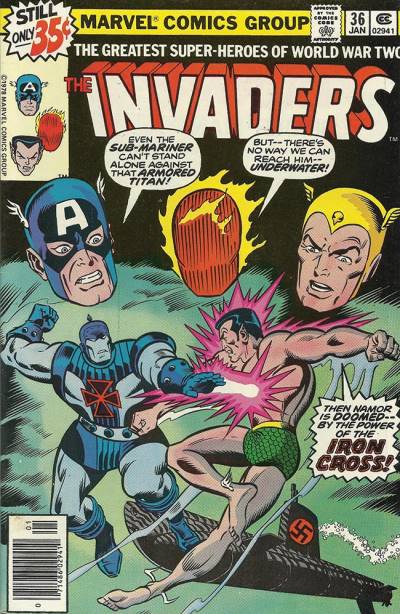 Invaders, The (1975)   n° 36 - Marvel Comics