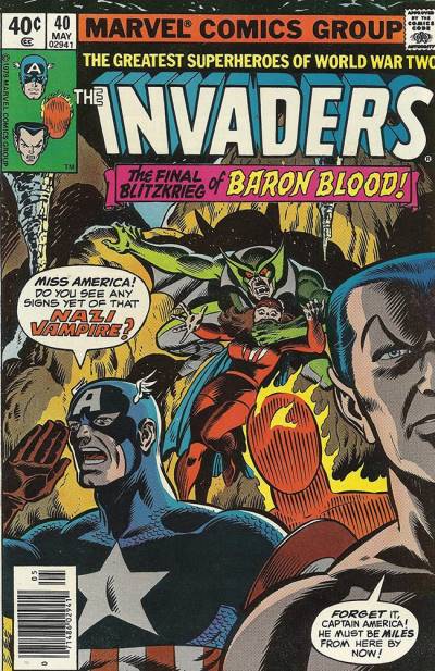 Invaders, The (1975)   n° 40 - Marvel Comics