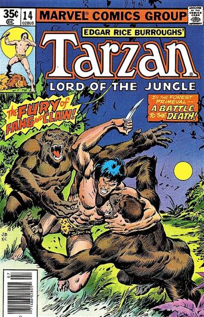 Tarzan (1977)   n° 14 - Marvel Comics
