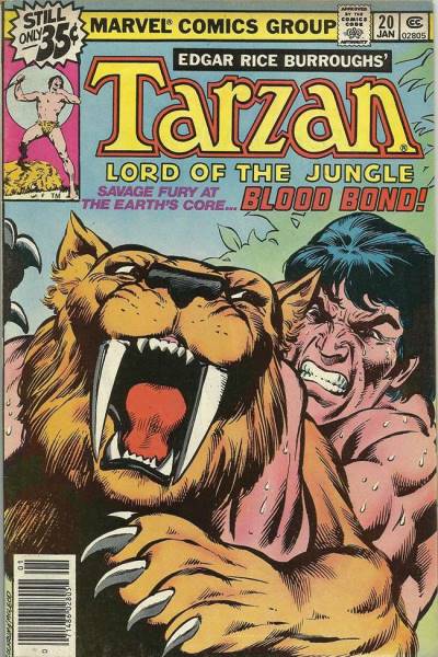 Tarzan (1977)   n° 20 - Marvel Comics