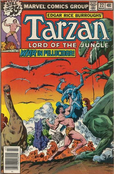 Tarzan (1977)   n° 22 - Marvel Comics