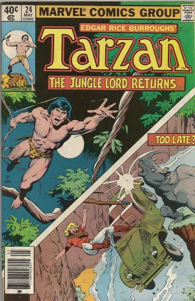 Tarzan (1977)   n° 24 - Marvel Comics