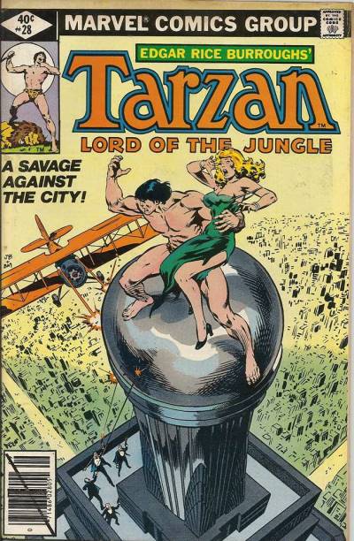 Tarzan (1977)   n° 28 - Marvel Comics