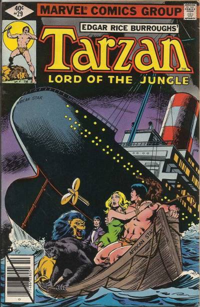 Tarzan (1977)   n° 29 - Marvel Comics