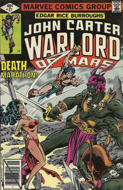 John Carter Warlord of Mars (1977)   n° 27 - Marvel Comics