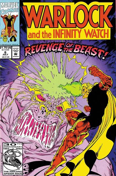 Warlock And The Infinity Watch (1992)   n° 6 - Marvel Comics