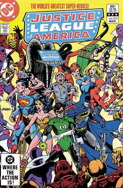 Justice League of America (1960)   n° 212 - DC Comics