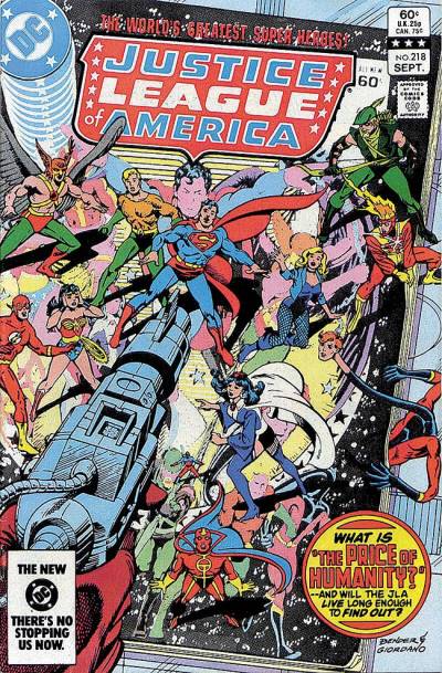 Justice League of America (1960)   n° 218 - DC Comics